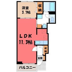 ヴィオラ Cの物件間取画像